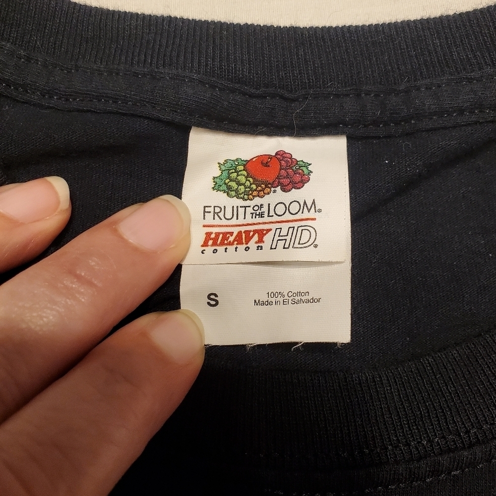 Unicorn Halloween Fruit Of The Loom Heavy HD T-shirt Women's Size Small Black - Picture 6 of 6